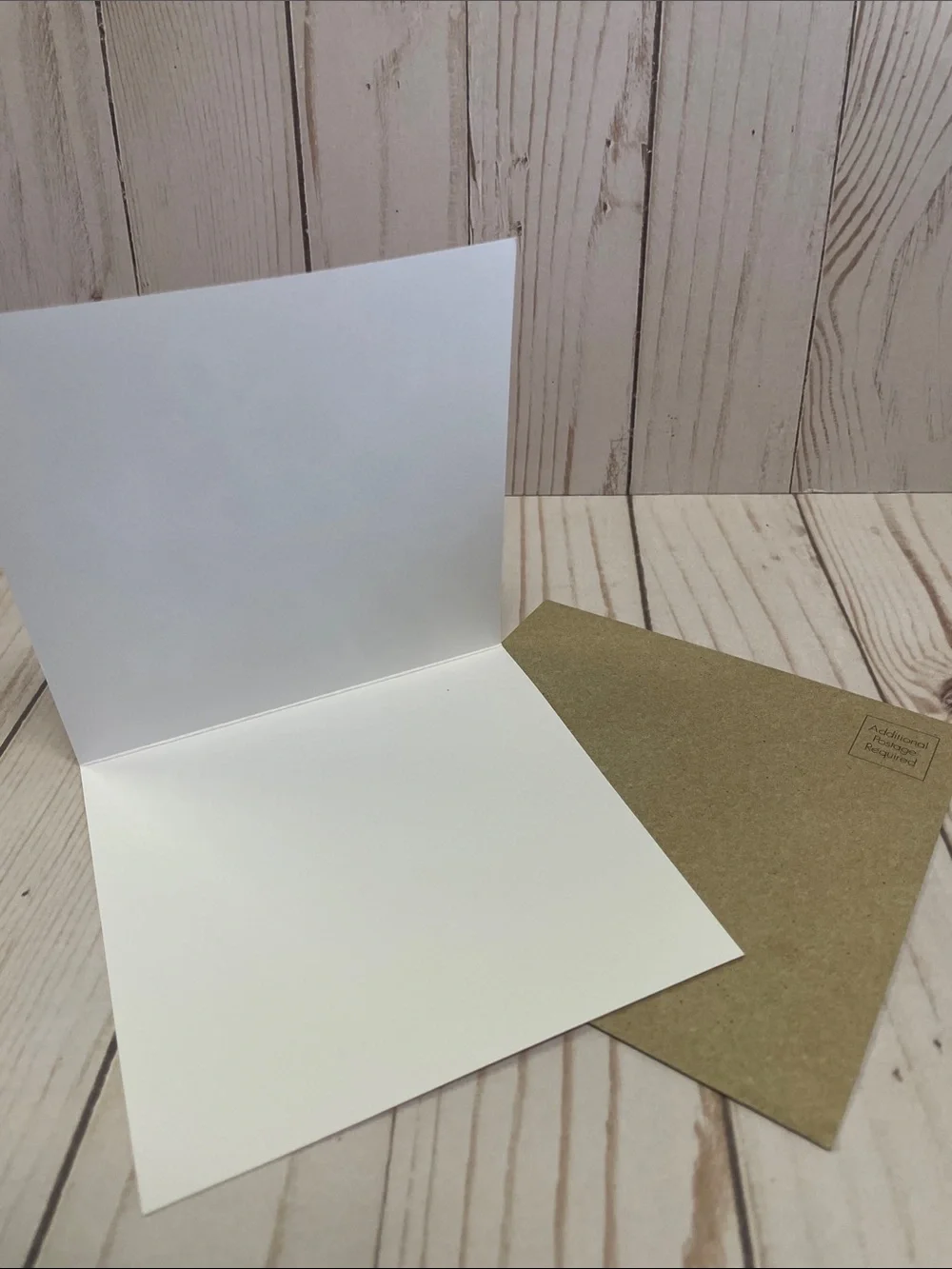 Christmas Holiday Winter Lodge Set 6 Note Card 5” Square Red White Snowflake NEW